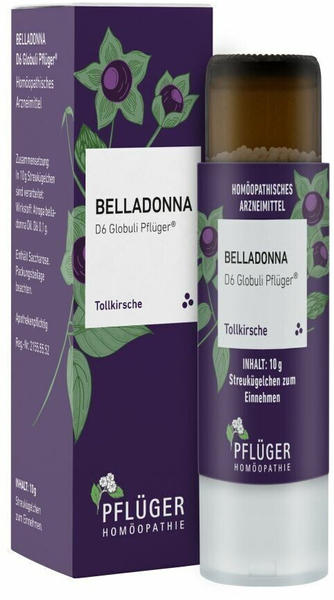 Pflüger Belladonna D6 Globuli Pflüger Dosierspender (10g)