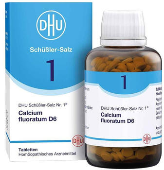 DHU Schüßler-Salz Nr. 1 Calcium Fluoratum D6 Tabletten (900 Stk.)