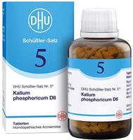 DHU Sch&uuml;&szlig;ler-Salz Nummer 5 Kalium phosphoricum D6 Tabletten