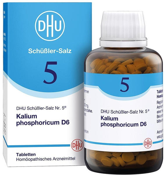 DHU Schüßler-Salz Nr. 5 Kalium phosporicum D6 Tabletten (900 Stk.)