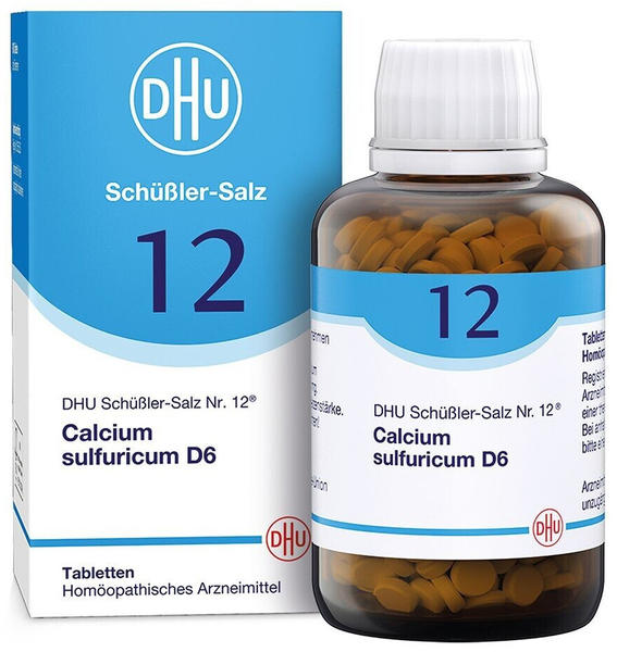 DHU Schüßler-Salz Nr. 12 Calcium sulfuricum D6 Tabletten (900 Stk.)