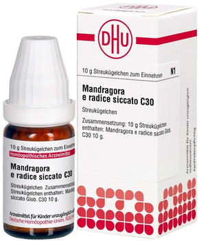 DHU Mandragora E radice siccata C30 Globuli (10g)