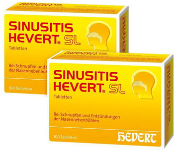 Hevert Sinusitis SL Tabletten (2x100 Stk.)