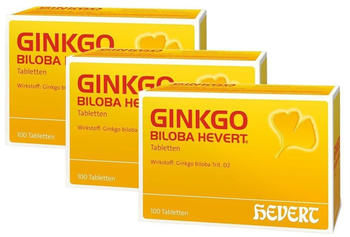 Hevert Ginkgo Biloba Tabletten (3x100 Stk.)