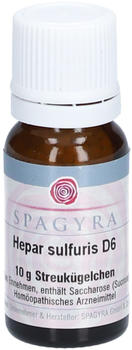 Spagyra Hepar Sulfuris D6 Globuli (10g)
