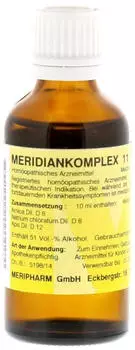 Meripharm MERIDIANKOMPLEX 11 Mischung