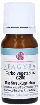 Spagyra Carbo Vegetabilis D6 Globuli (10g)