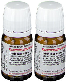 DHU Hekla lava e lava D 6 Tabletten (2x80 Stk.)