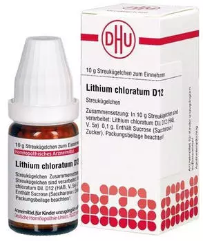 DHU Lithium Chloratum D12 Globuli (10g)