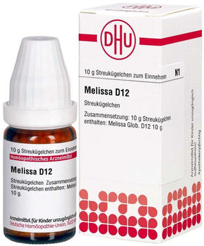 DHU Melissa D12 Globuli (10g)