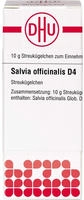 Salvia Officinalis D 4 Globuli 10 g