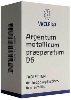 Weleda Argentum Metallicum Praeparatum D6 Tabletten (80 Stk.)