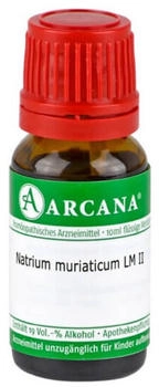 Arcana NATRIUM MURIATICUM LM 2 Dilution (10ml)