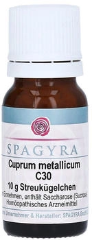 Spagyra CUPRUM METALLICUM C 30 Globuli (10g)