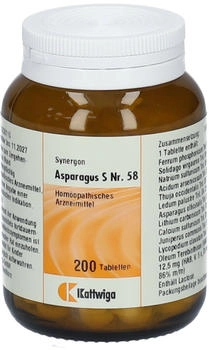 Synergon Nr. 58 Asparagus N Tabletten