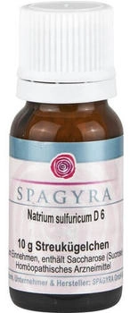 Spagyra Natrium Sulfuricum D6 Globuli (10g)