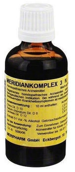 Meripharm MERIDIANKOMPLEX 3 Mischung (20ml)
