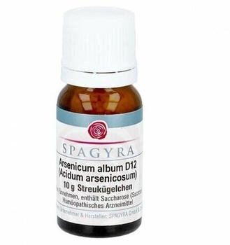 Spagyra Arsenicum album D 12 Acidum arsenicosum Globuli 10g