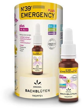 Hager Pharma Bachblüten Nummer 3 9 Emergency plus Tropf.z.einnehmen 20 ml