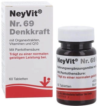vitOrgan NeyVit Nr. 69 Denkkraft 60 St