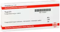 Thuja D 6 Ampullen 8X1 ml