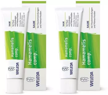 Weleda Hamamelis Comp. Salbe (2x70 g)