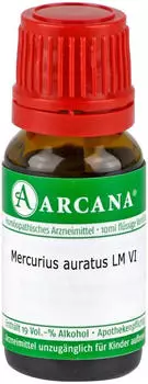 Arcana MERCURIUS AURATUS LM 6 Dilution (10ml)