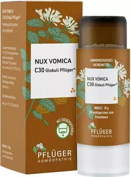 Hofmann & Sommer Nux Vomica C30 Globuli Pfl&uuml;ger 10 g