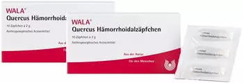 Wala-Heilmittel Quercus Haemorrhoidalz&auml;pfchen (20 x 2 g)
