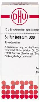 DHU Sulfur Jodat. D30 Globuli (10 g)