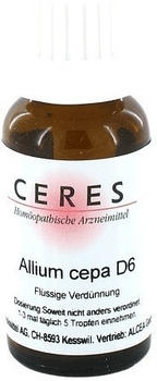 Alcea Allium Cepa D 6 Dilution (20 ml)