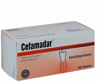 Cefak KG Cefamadar Tabletten (200 Stk.)