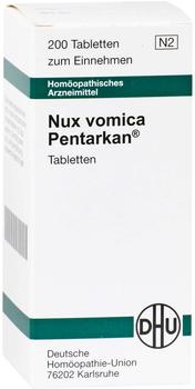 DHU Nux Vomica Pentarkan Tabletten (200 Stk.)