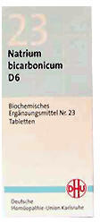 DHU Biochemie Natrium Bicarbonicum D6 Tabletten (200 Stk.)