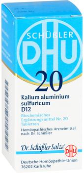 Dr. Schüßler Salze Biochemie Kalium alumin.sulfuric. D12 Tabletten (200 Stk.)