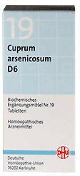 Dr. Schüßler Salze Cuprum arsenicosum D6 Tabletten (200 Stk.)