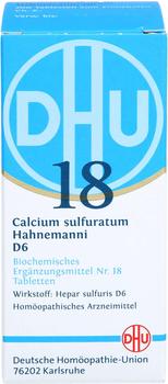 DHU Schüssler Salze Calcium Sulfuratum D6 Tabletten (200 Stk.)