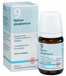DHU Schüßler-Salz Nr. 9 Natrium phosporicum D12 Tabletten (80 Stk.)