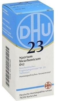DHU Biochemie Natrium Bicarbonicum D12 Tabletten (80 Stk.)