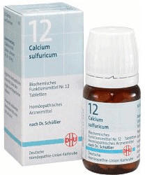 DHU Schüßler-Salz Nr. 12 Calcium sulfuricum D6 Tabletten (80 Stk.)