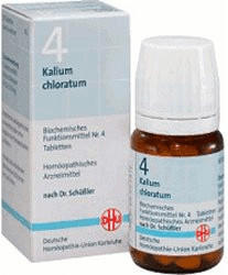 DHU Schüßler-Salz Nr. 4 Kalium Chloratum D6 Tabletten (80 Stk.)