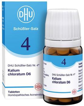 DHU Sch&uuml;&szlig;ler-Salz Nr. 4 Kalium Chloratum D6 Tabletten (80 Stk.)
