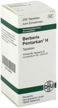 DHU Berberis Pentarkan H Tabletten (200 Stk.)
