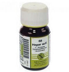 Nestmann Hepar Sulfuris F Komplex Nr. 68 Tabletten (120 Stk.)