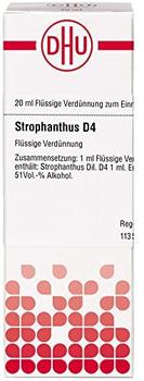 DHU Strophanthus D 4 Dilution (20 ml)