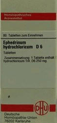 DHU Ephedrinum Hydrochl. D 6 Tabletten (80 Stk.)