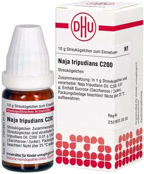 DHU Naja Tripudians C 200 Globuli (10 g)