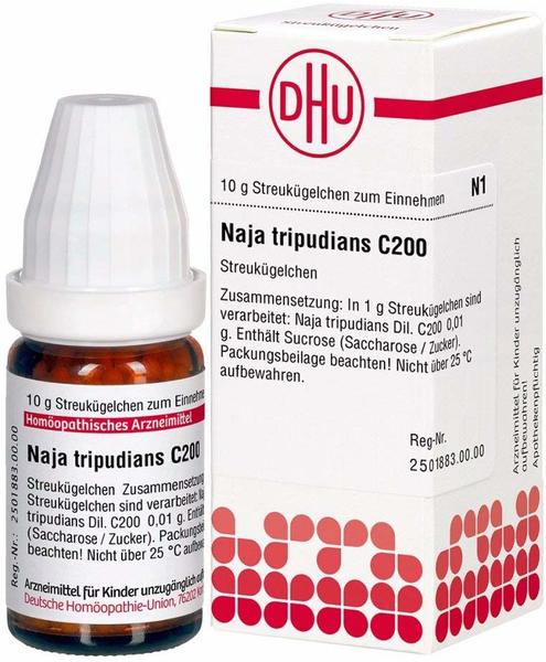 DHU Naja Tripudians C 200 Globuli (10 g)
