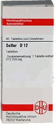 DHU Sulfur D 12 Tabletten (80 Stk.)
