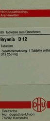 DHU Bryonia D 12 Tabletten (80 Stk.)